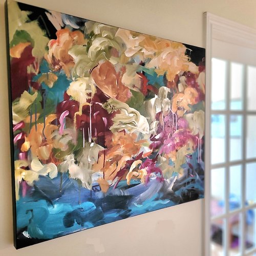 In Full Bloom | 30"x36" | SOLD