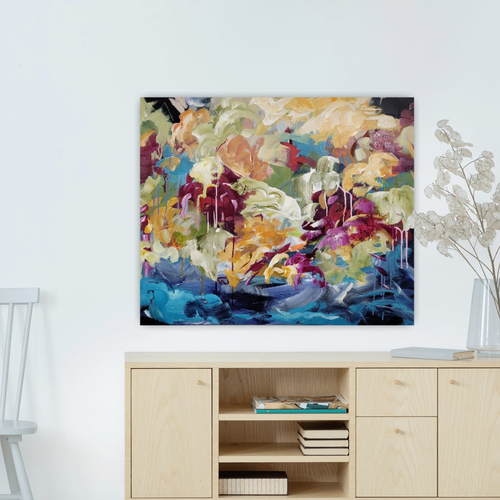 In Full Bloom | 30"x36" | SOLD